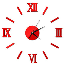 Load image into Gallery viewer, Wall Clock     Mirror Wall Stickers Fashion Living Room  Clocks Sticker
