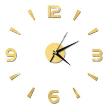 Load image into Gallery viewer, Wall Clock     Mirror Wall Stickers Fashion Living Room  Clocks Sticker
