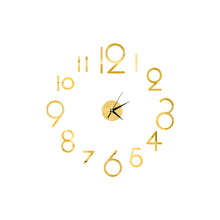 Load image into Gallery viewer, Wall Clock     Mirror Wall Stickers Fashion Living Room  Clocks Sticker
