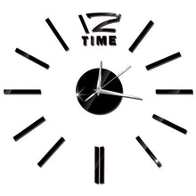 Load image into Gallery viewer, Wall Clock     Mirror Wall Stickers Fashion Living Room  Clocks Sticker

