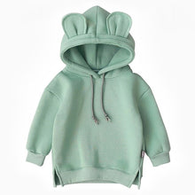 Load image into Gallery viewer, Pink/Grey/Yellow/Green/Burgundy Hoodie for Kids Autumn Winter Warm Sweater Fashion Boys and Girls Pullover Costume
