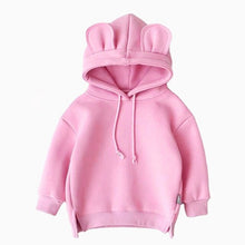 Load image into Gallery viewer, Pink/Grey/Yellow/Green/Burgundy Hoodie for Kids Autumn Winter Warm Sweater Fashion Boys and Girls Pullover Costume
