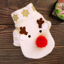 Load image into Gallery viewer, New  Year Christmas Dog Costume Elk Couple Clothes for Small Dogs Cats Xmas Decoration Chihuahua Outfit Pet Accessories
