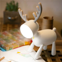 Load image into Gallery viewer, Pup Led Night Lamp for Children 1200mAh Rechargable ELK Night Lights Adjust Brightness table lamp for Home in Bedroom
