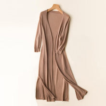 Load image into Gallery viewer, 2023 Spring Summer Sun Protection Clothing Women Long Cardigan Female Knitted Sweater Women Coat Jacket Ladies Shawl Outerwear
