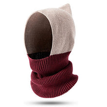 Load image into Gallery viewer, 2023 Winter Women's Hat Warm Balaclava Beanie Knitted Scarf Hood Gorras Windproof Bonnet Snood Collar Cap Christmas Party Gifts
