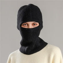Load image into Gallery viewer, 2023 Women Winter Knitted Cap Pullover Lady Balaclava Hat Warm Ring Scarf Woolen Yarn Beanie Outdoor Snood Collar Muffler
