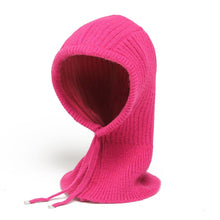 Load image into Gallery viewer, 2023 Women Winter Knitted Cap Pullover Lady Balaclava Hat Warm Ring Scarf Woolen Yarn Beanie Outdoor Snood Collar Muffler

