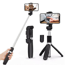 Load image into Gallery viewer, Bluetooth Tripod Selfie Stick Multifunctional All-in-one Live Selfie Artifact
