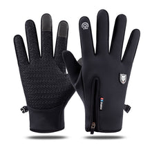 Load image into Gallery viewer, Windproof Waterproof Touch Screen Women's Full Finger Sports Winter Warm Cycling Ski Gloves

