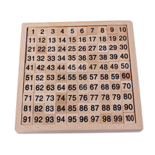 Load image into Gallery viewer, one hundred wooden board 100 For children
