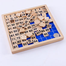 Load image into Gallery viewer, one hundred wooden board 100 For children
