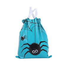 Load image into Gallery viewer, 20pcs Hallwoeen Pumpkin Skull Cat Candy Bundle Pocket Bag Cellophane Food Plastic Package Halloween Party Decor Gift Bag Mix
