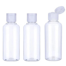 Load image into Gallery viewer, 20Pcs Plastic shampoo bottles 10/30/50/60/100ml Plastic Bottles for Travel Container for Cosmetics Lotion
