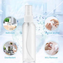 Load image into Gallery viewer, 20Pcs Spray Bottle 10ml 30ml 50ml 60ml 100ML Travel Refillable Vial Plastic Container Disinfection Atomizer
