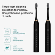 Load image into Gallery viewer, Sonic Vibration 6-speed Electric Toothbrush Ultrasonic Brush Waterproof Sterilization Cleaning Brush
