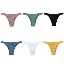 Load image into Gallery viewer, Seamless Knickers Cotton Crotch Briefs Women Sexy Thongs Panties Lady G-String Low Waist Biniki
