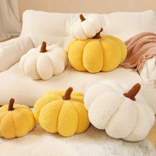 Load image into Gallery viewer, 20cm Kawaii Nordic Halloween Pumpkin Plush Toy Plushie Soft Plant Stuffed Doll Holidays Props Decorative Throw Pillow for Kids
