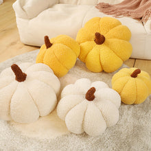 Load image into Gallery viewer, 20cm Kawaii Nordic Halloween Pumpkin Plush Toy Plushie Soft Plant Stuffed Doll Holidays Props Decorative Throw Pillow for Kids

