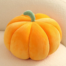 Load image into Gallery viewer, 20cm Kawaii Nordic Halloween Pumpkin Plush Toy Plushie Soft Plant Stuffed Doll Holidays Props Decorative Throw Pillow for Kids
