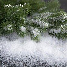 Load image into Gallery viewer, 20g Approx 1-10mm Christmas Decoration Artificial Plastic Dry Snow Powder Xmas Gift Home Party DIY Scene Props Supply X0105

