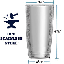 Load image into Gallery viewer, 20oz Travel Mug Yetys Ice Cup Tumbler 304 Stainless Steel Double Wall Vacuum Insulated Coffee Mug Water Bottle Termos Termica
