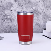 Load image into Gallery viewer, 20oz Travel Mug Yetys Ice Cup Tumbler 304 Stainless Steel Double Wall Vacuum Insulated Coffee Mug Water Bottle Termos Termica
