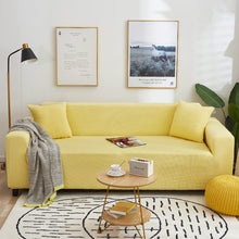 Load image into Gallery viewer, Solid Color Four Seasons Universal Sofa Slipcover Nordic Fashionable Knitted Stretch All-Inclusive Sofa Cover Dustproof Sofa Cushion
