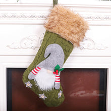 Load image into Gallery viewer, Christmas Stockings Gift Santa Claus Snowman Elk Christmas Gift Socks Christmas Candy Bag
