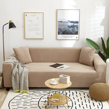 Load image into Gallery viewer, Solid Color Four Seasons Universal Sofa Slipcover Nordic Fashionable Knitted Stretch All-Inclusive Sofa Cover Dustproof Sofa Cushion
