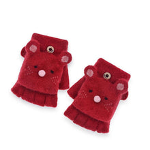 Load image into Gallery viewer, Keep Warm and Cold Protection in Winter Thickened Gloves Manufacturer Knitted Children's Gloves
