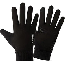 Load image into Gallery viewer, Winter Suede Gloves Men's Warm with Velvet Touch Screen Thickened Deerskin Gloves
