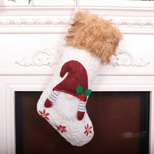 Load image into Gallery viewer, Christmas Stockings Gift Santa Claus Snowman Elk Christmas Gift Socks Christmas Candy Bag
