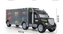 Load image into Gallery viewer, Children's DIY Dinosaur Storage Mop Head Transport Container Truck Toy Set Boy's Car Model Toy Car
