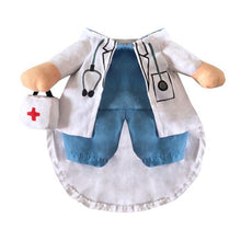 Load image into Gallery viewer, Pet Halloween Costume Dog Cat Doctor Clothing Funny Cosplay Outfit Uniform
