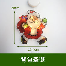 Load image into Gallery viewer, Led Sucker Window Hanging Light Christmas Decoration Shop Atmosphere Scene Layout Holiday Decorative Light
