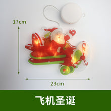 Load image into Gallery viewer, Led Sucker Window Hanging Light Christmas Decoration Shop Atmosphere Scene Layout Holiday Decorative Light
