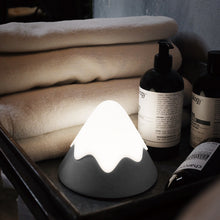 Load image into Gallery viewer, Snow Mountain Light Bedroom Bedside Voice Control Led Charging Ambience Light Adjustable Nursing Eye Protection Small Night Lamp
