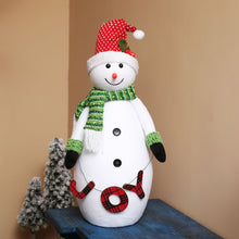 Load image into Gallery viewer, Christmas Decorations New Classic Cute Snowman Doll Ornaments Christmas Decoration Supplies Shopping Mall
