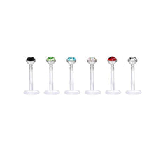 Load image into Gallery viewer, Puncture Set Nose Ring Eyebrow Ring Umbilical Ring Tongue Pin Labret Jewelry
