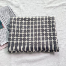 Load image into Gallery viewer, Houndstooth Scarf for Women Winter 2023 New Plaid Artificial Cashmere Scarf Thick Shawl Scarf for Women
