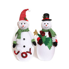 Load image into Gallery viewer, Christmas Decorations New Classic Cute Snowman Doll Ornaments Christmas Decoration Supplies Shopping Mall Layout Props

