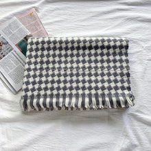 Load image into Gallery viewer, Houndstooth Scarf for Women Winter 2023 New Plaid Artificial Cashmere Scarf Thick Shawl Scarf for Women
