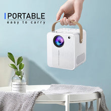 Load image into Gallery viewer, Cube Projector Portable Highlight 1080P Same Screen WiFi Outdoor Cross-Border Gift Projector
