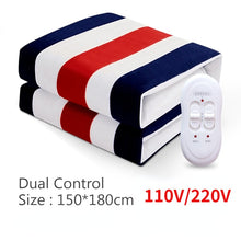 Load image into Gallery viewer, 220V Blanket Heated Electric Mattress Thicken Thermostat Electric Blankets Security Electric Heating Blanket Warm Heated Plaid
