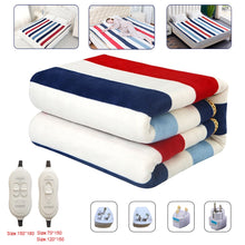 Load image into Gallery viewer, 220V Blanket Heated Electric Mattress Thicken Thermostat Electric Blankets Security Electric Heating Blanket Warm Heated Plaid
