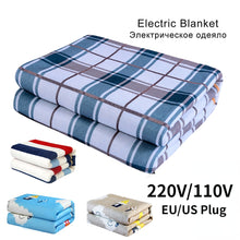 Load image into Gallery viewer, 220V Blanket Heated Electric Sheet Thicken Thermostat Electric Blankets Security Electric Heating Blanket Warm Electric Mattress
