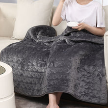 Load image into Gallery viewer, 220V  Double Electric Blanket Heated Warmer Timer Body Heater Mattress Winter Bed Warmer Automatic Temperature Control Pad
