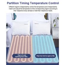 Load image into Gallery viewer, Electric Heating Blanket Automatic Thermostat Double Body Warmer Bed Mattress Electric Heated Carpets Mat Heater
