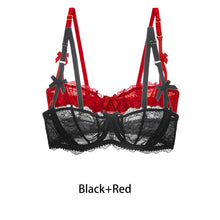 Load image into Gallery viewer, Varsbaby Transparent Underwear Lace Bras 2Pcs

